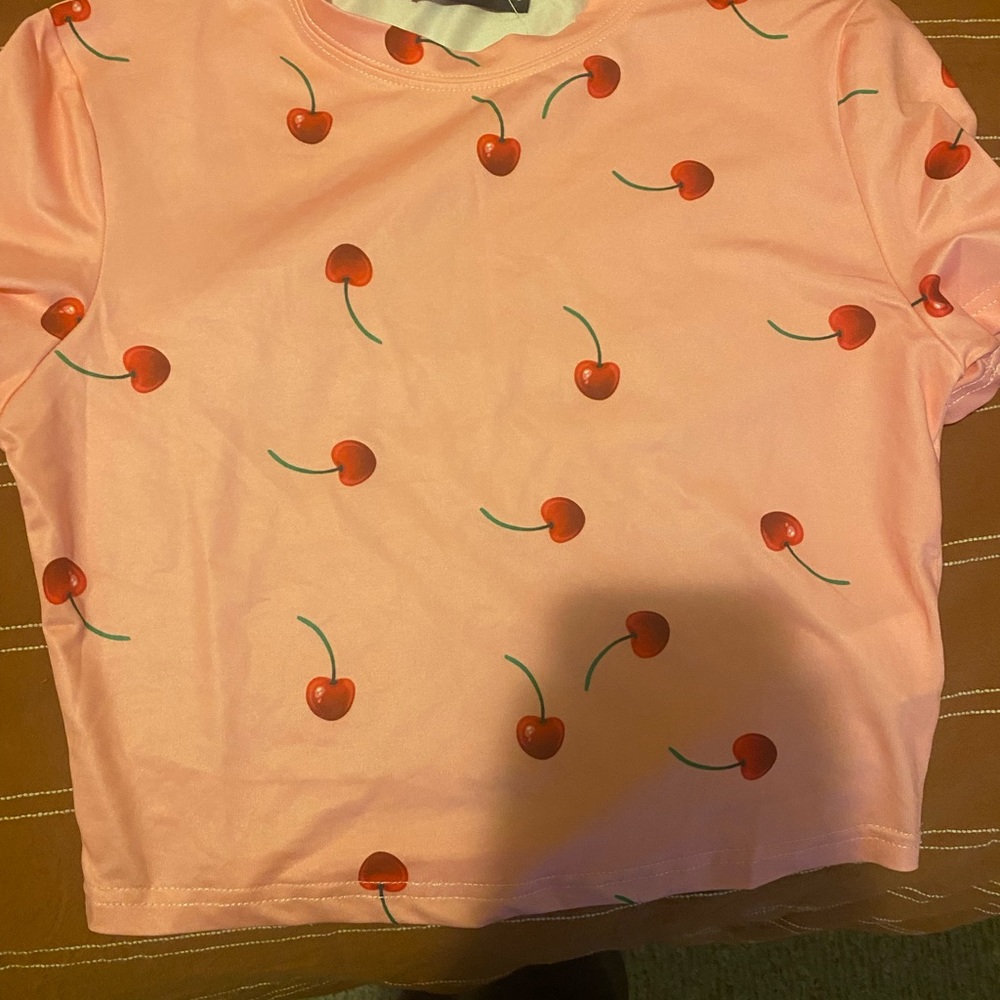Cherry crop top